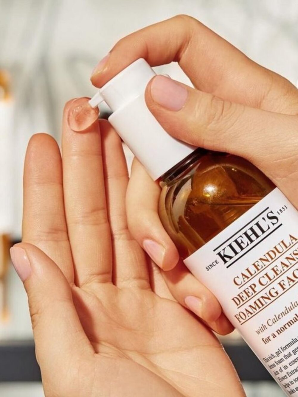 Kiehls Skincare Set-Calendula Deep Cleansing Foaming Face Wash,3 x 30ml-2pc-NEW - Picture 11 of 14